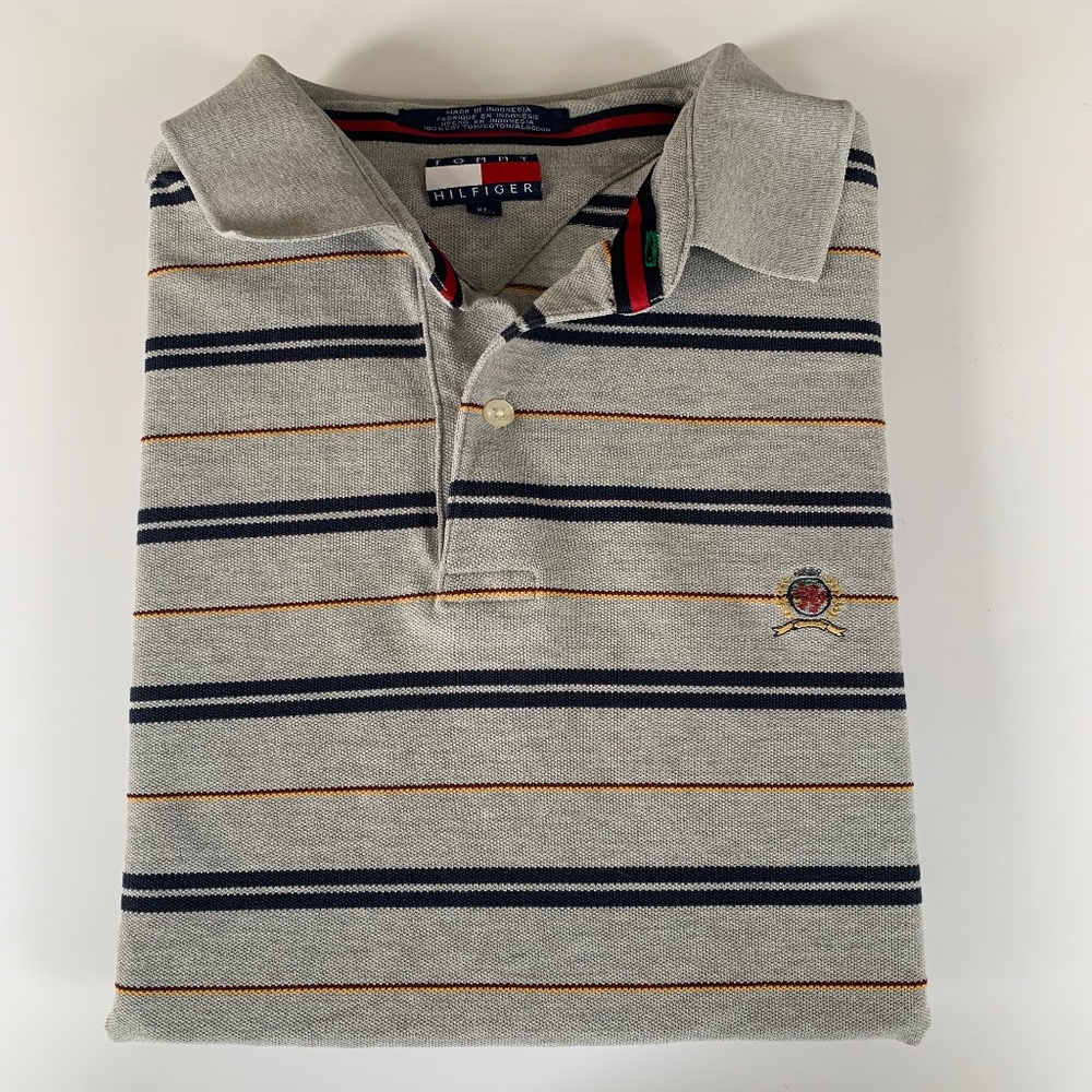 Men's Vintage‎ Tommy Hilfiger Polo Shirt in size XL